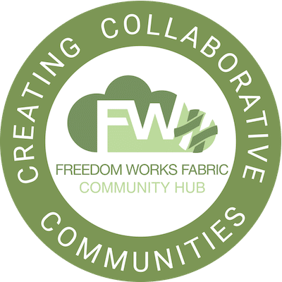 Freedom Works Creating Collaborative Communities Logo