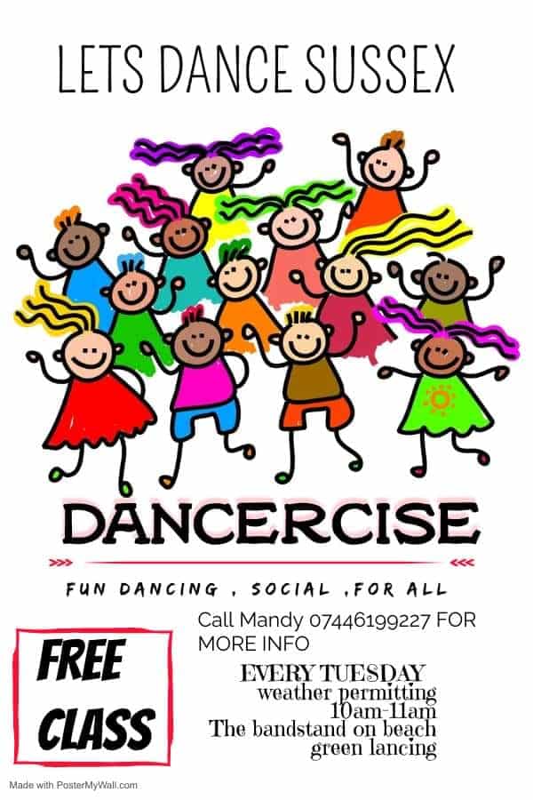 Let's Dance Sussex - Dancercise FREE on Tuesdays