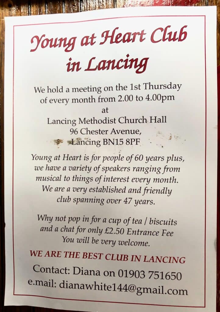 Young at Heart in Lancing