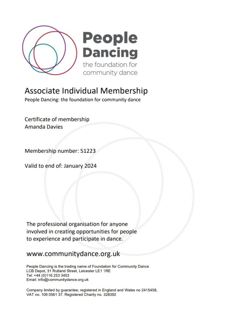 Lets Dance Sussex membership People Dancing